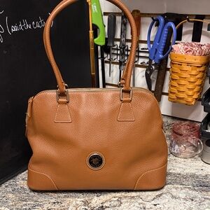 Dooney & Bourke Tan Leather Handbag
